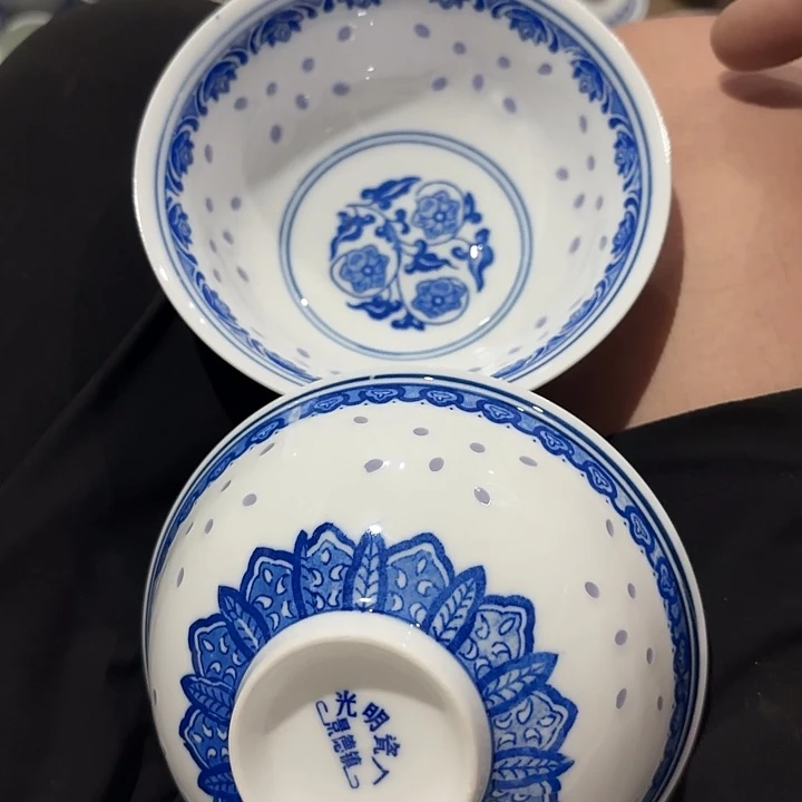 碗景德镇陶瓷厂货高温瓷