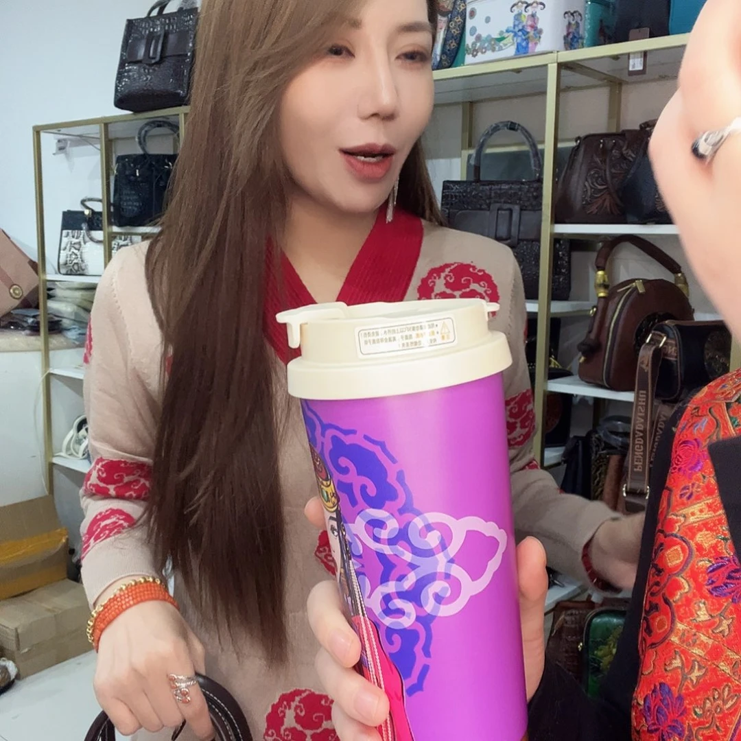 316不锈钢蒙古元素保温杯