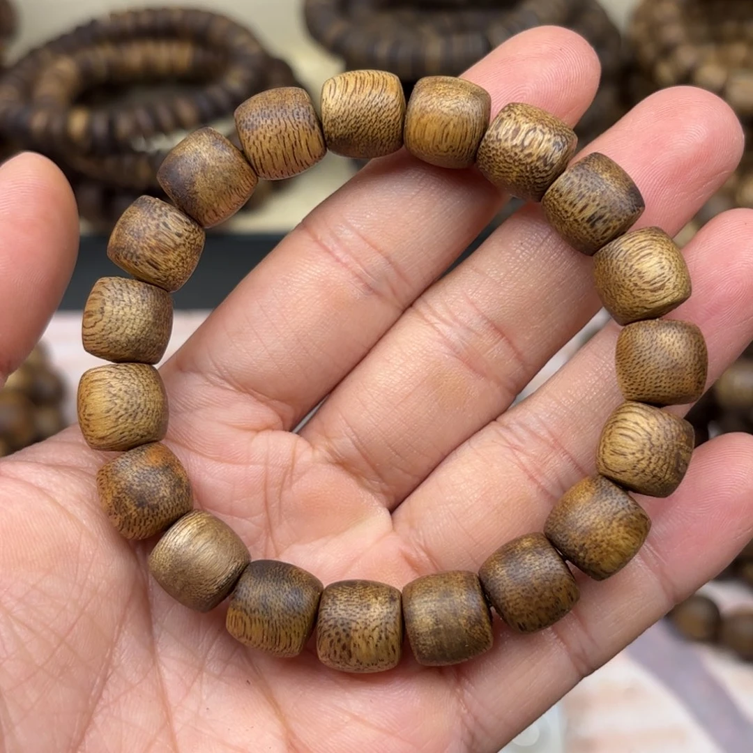 手串沉香六*卡1.1单圈古珠9克多样性发一