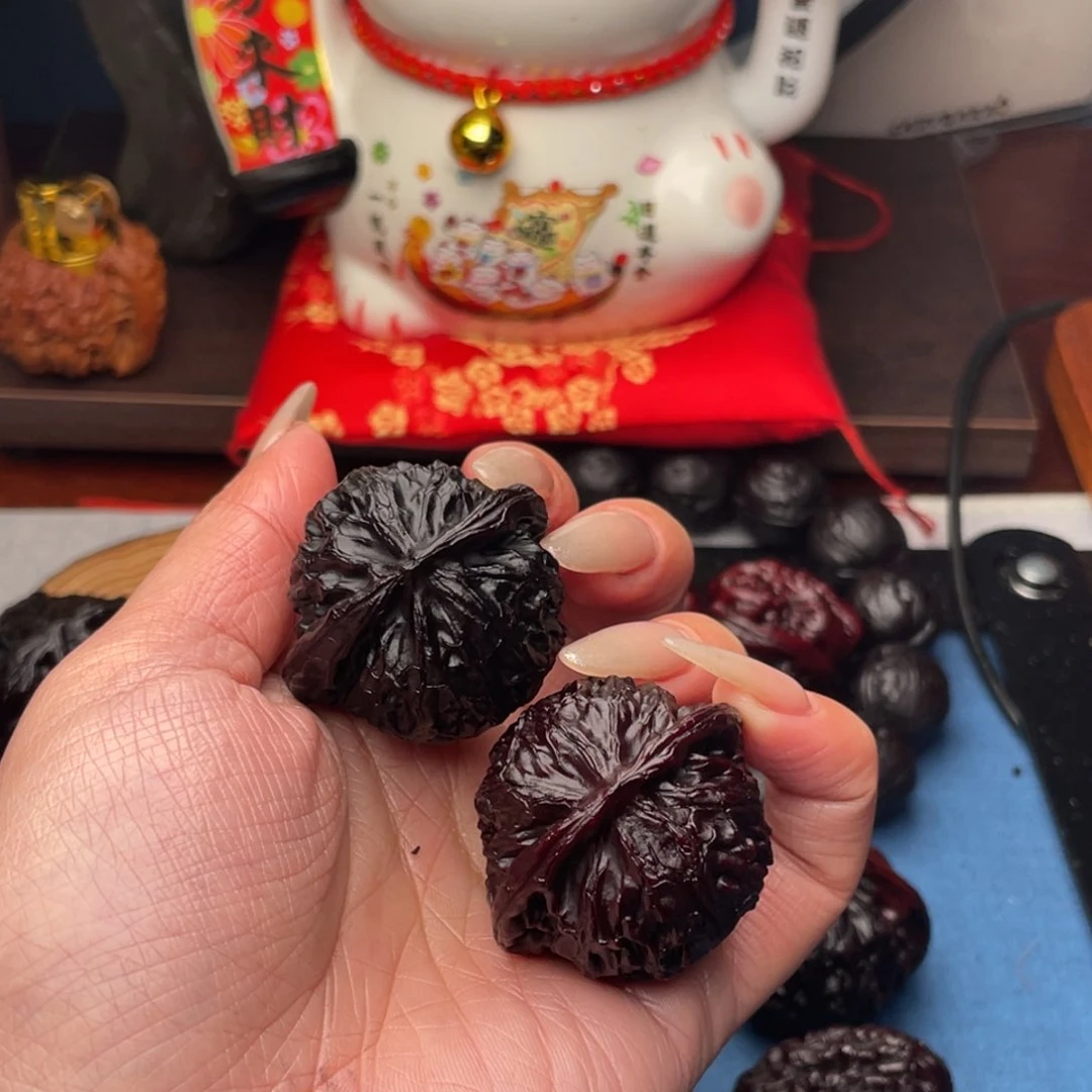 吊坠文玩核桃自*38宫灯