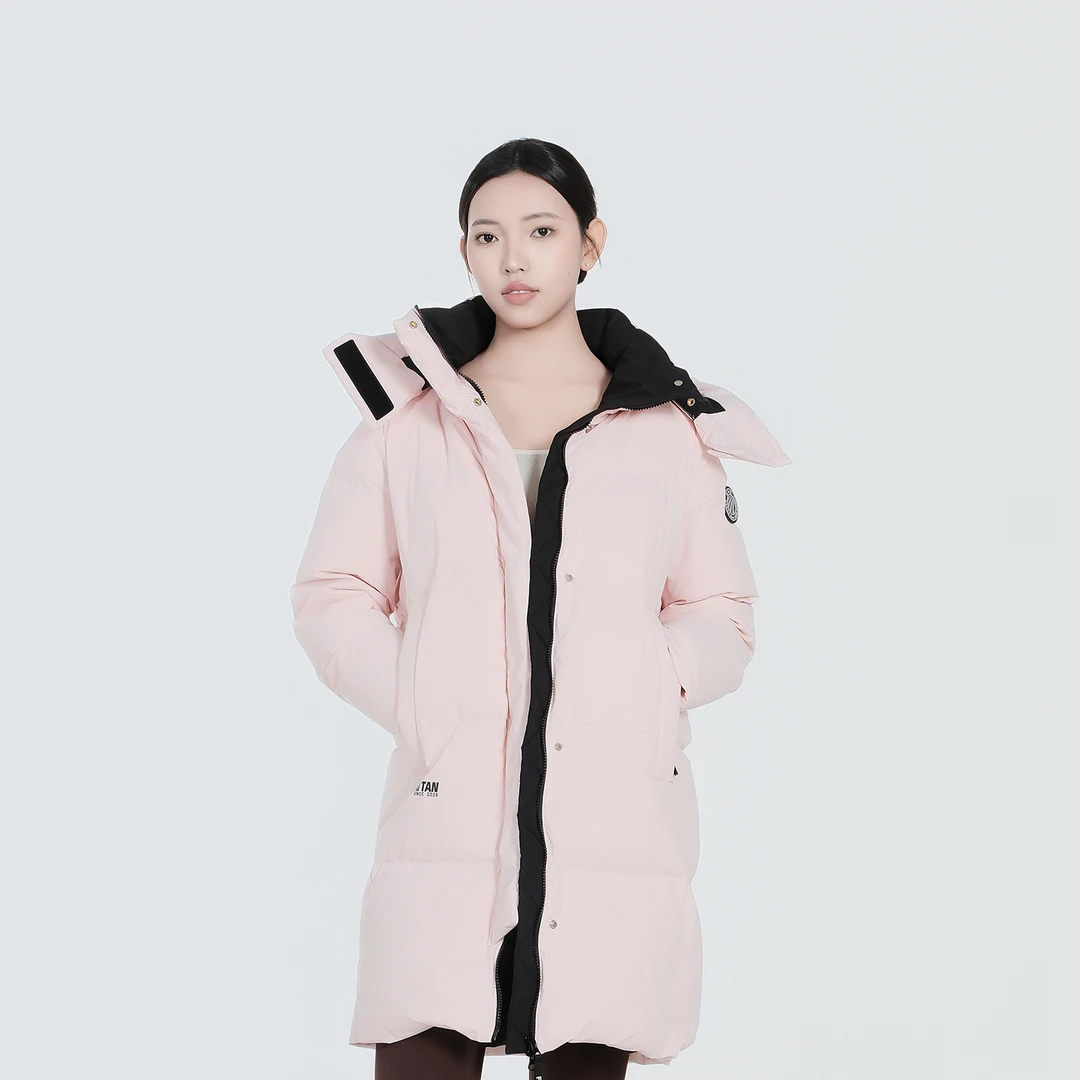 2025冬季新款长款加厚显瘦宽松时尚保暖外套鸭绒羽绒服