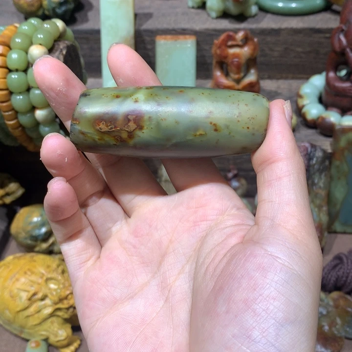 岫岩河磨玉（透闪石质玉）未镶嵌挂件