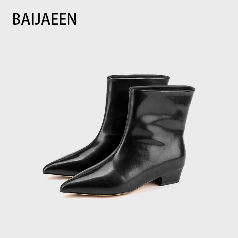 BAI JAEEN百加好/女士高定系列短靴9988017