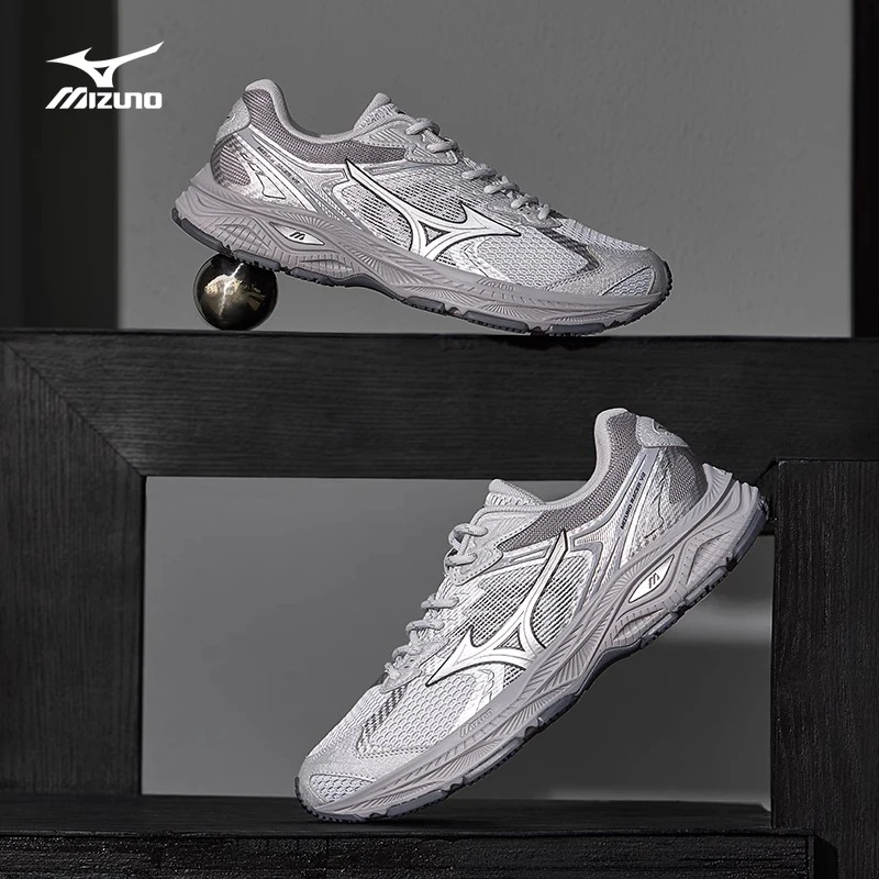 Mizuno/美津浓跑者美学复古高街机能风运动耐磨跑步鞋 RACER V2
