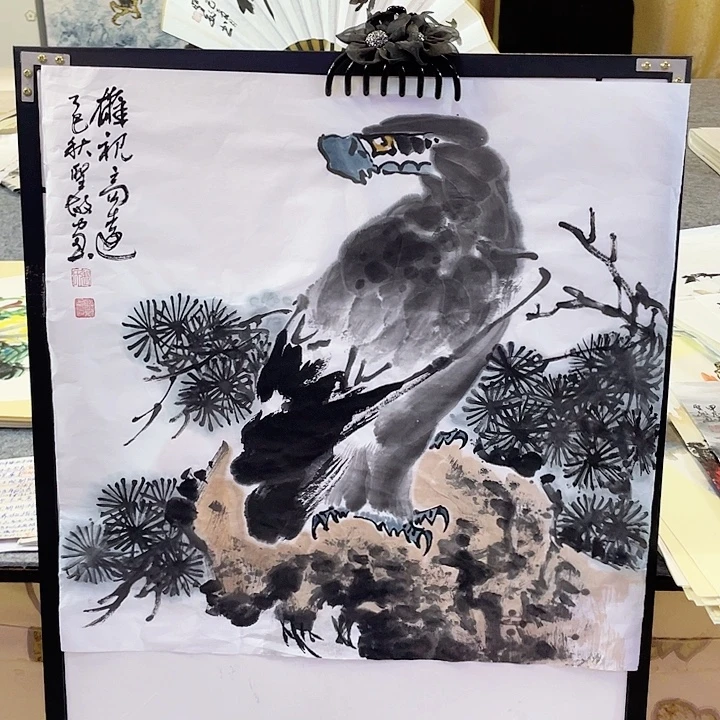 国画张圣敏先生纯手绘作品