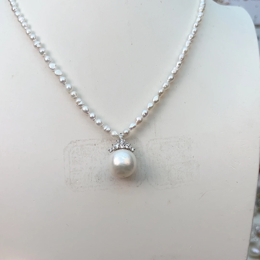 颈饰未镶嵌淡水珍珠