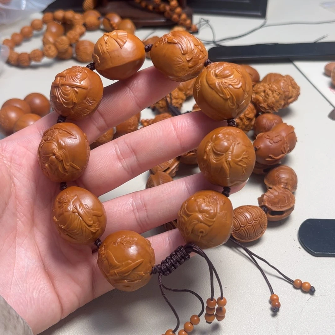 橄榄核吊坠༺****风景钟馗