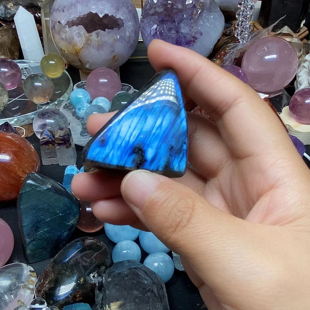 未镶嵌珠宝半成品水晶大**棠