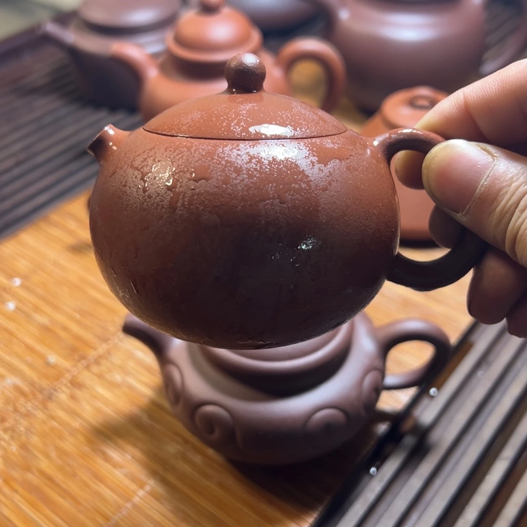 茶壶紫砂半手工制作