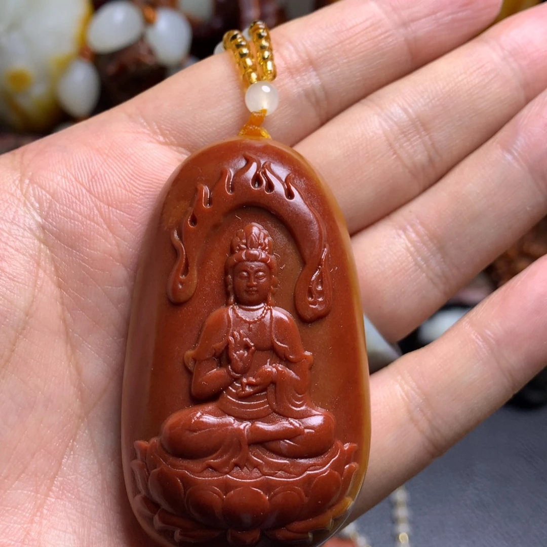 颈饰未镶嵌和田玉