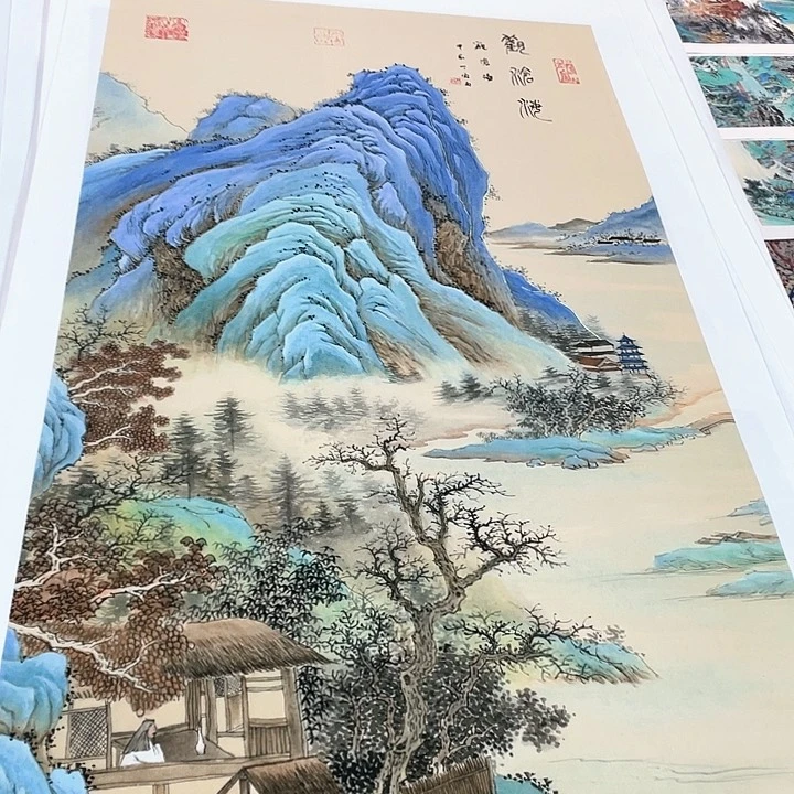 国画书画描金拓染金石传拓手写