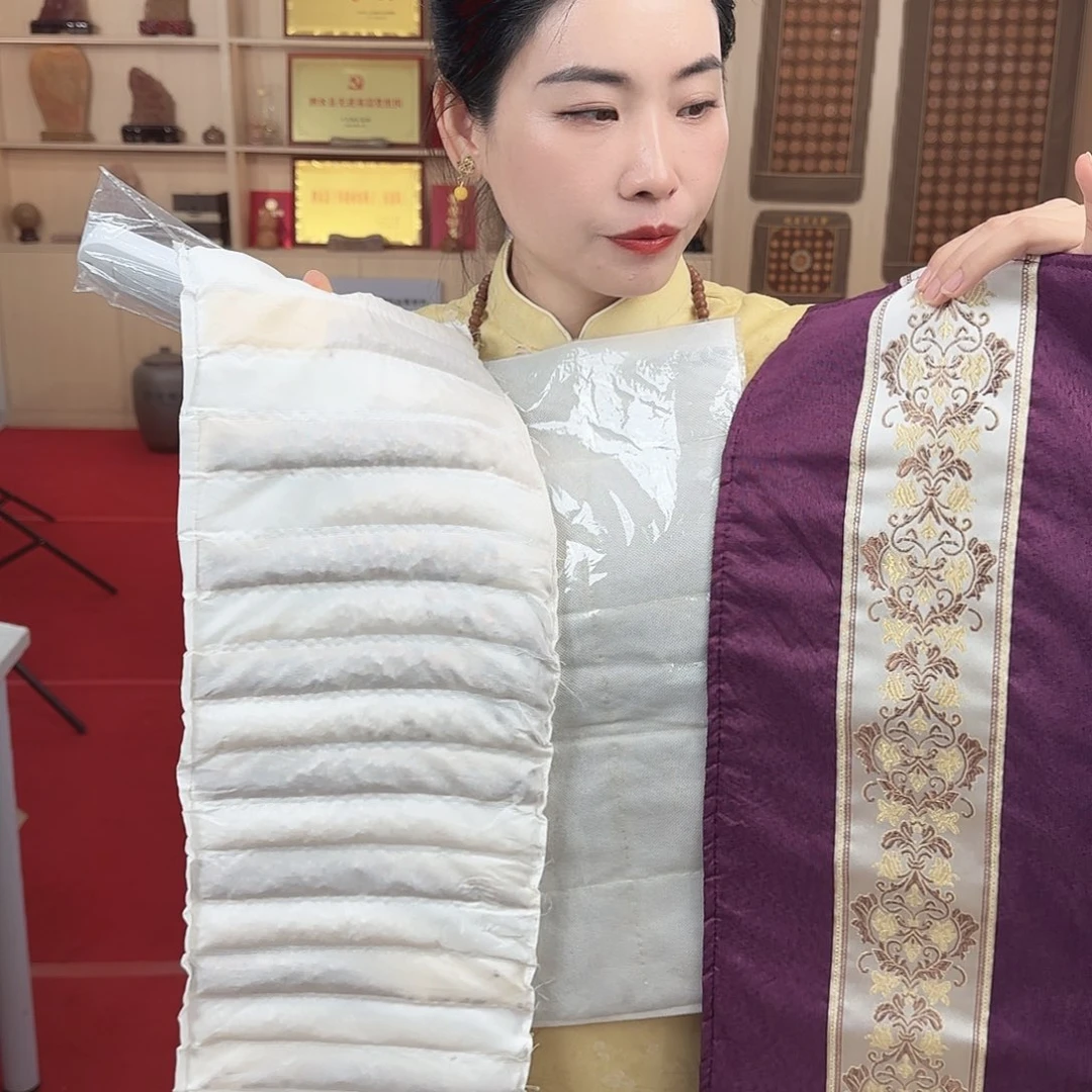 泗水砭石精品新款 艾灸 砭灸 海盐 强强联合 加热款