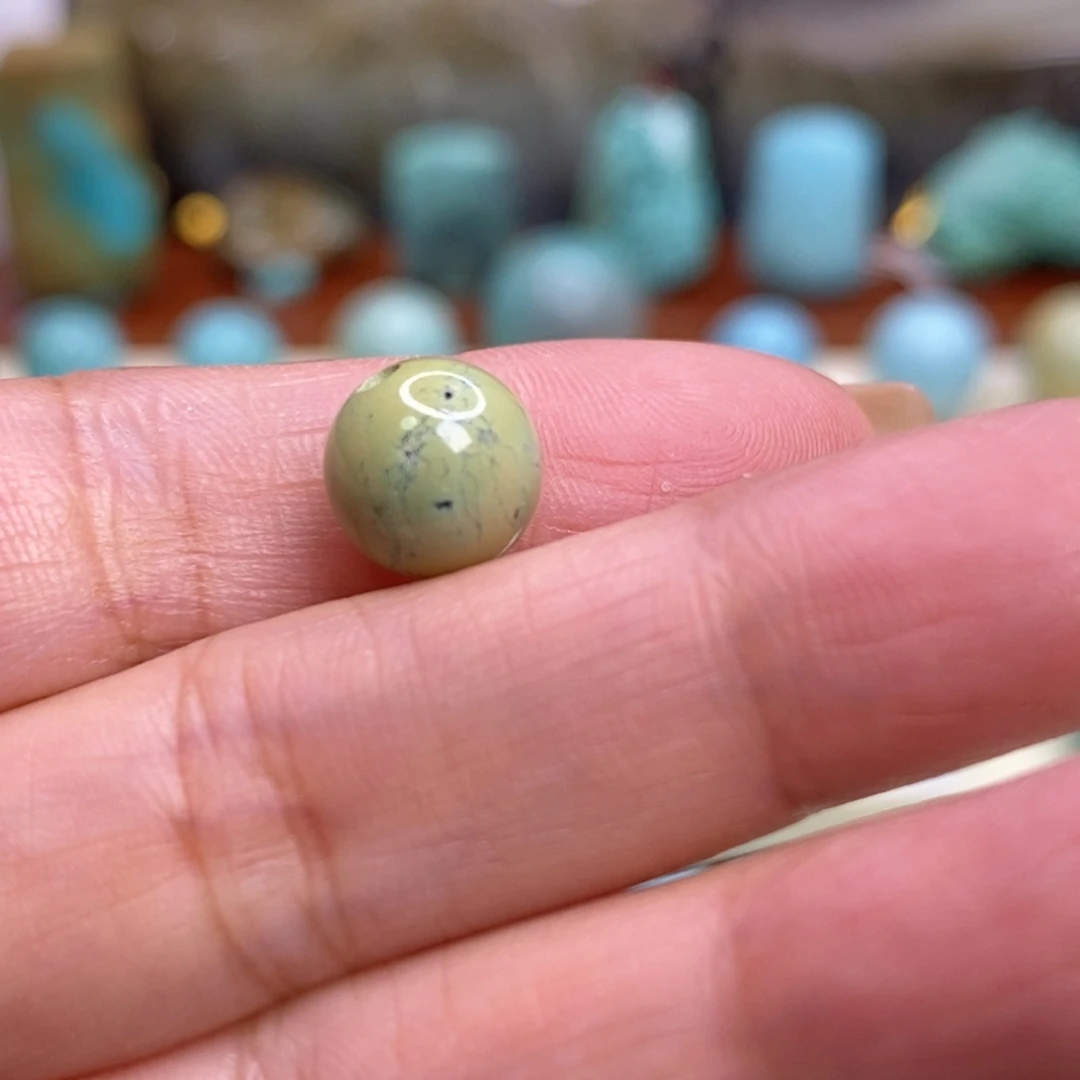 绿松石未镶嵌珠宝奇石8.9