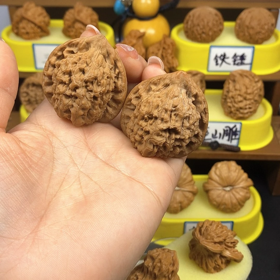 核桃官帽 文玩/木作/... 文玩把件