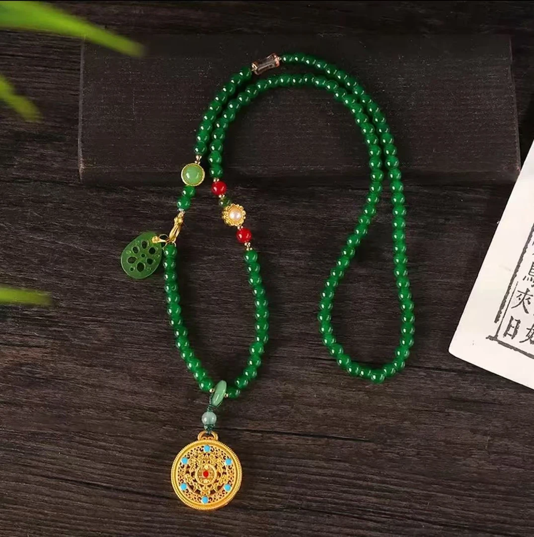 精品文玩多圈手串7.8mm-AB48（带证书）