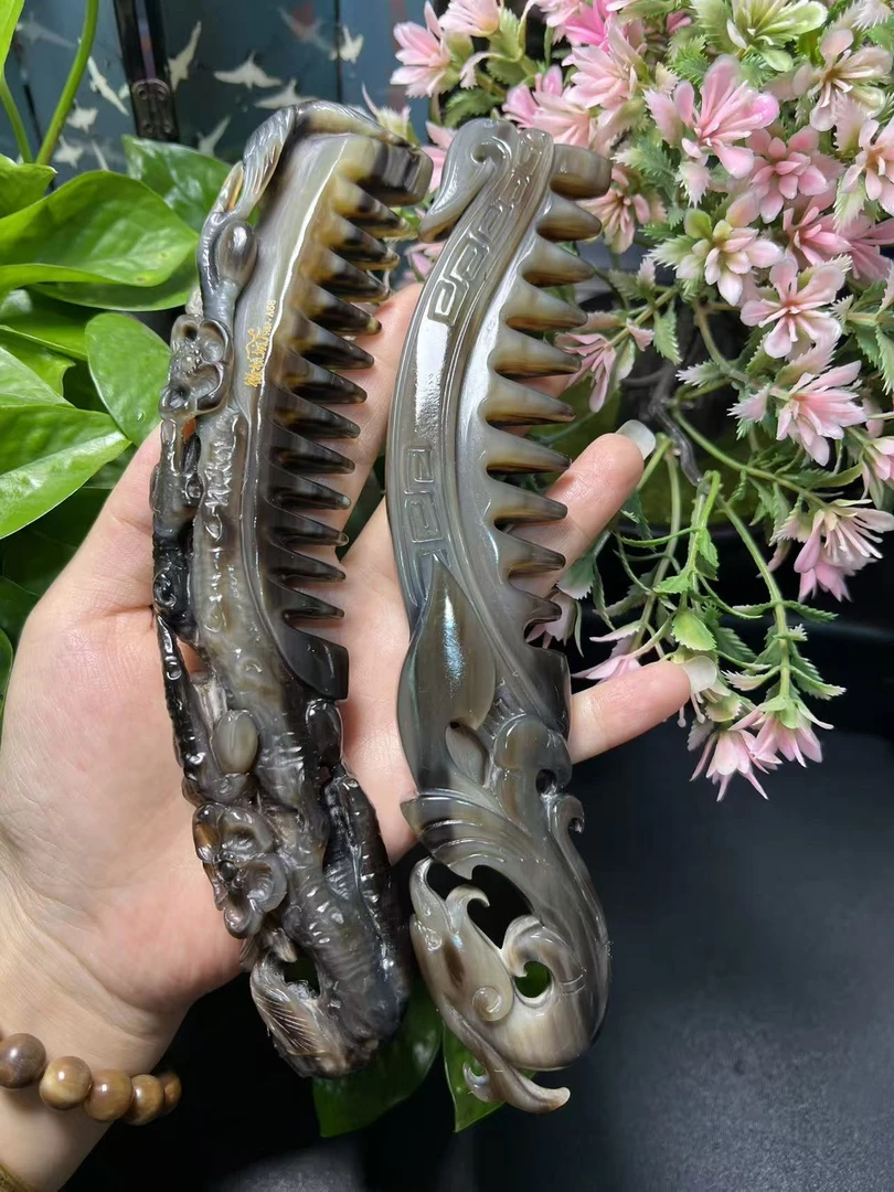 板娘专享 白水整角手柄梳微瑕福利随机发货不退不换 -X439