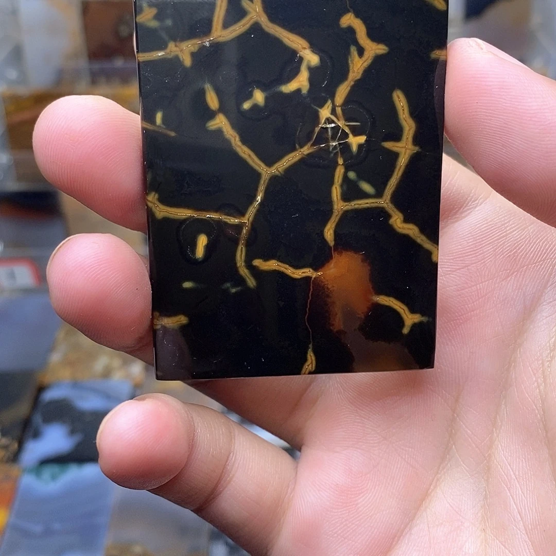 蓝***吗未镶嵌玛瑙/玉髓珠宝半成品