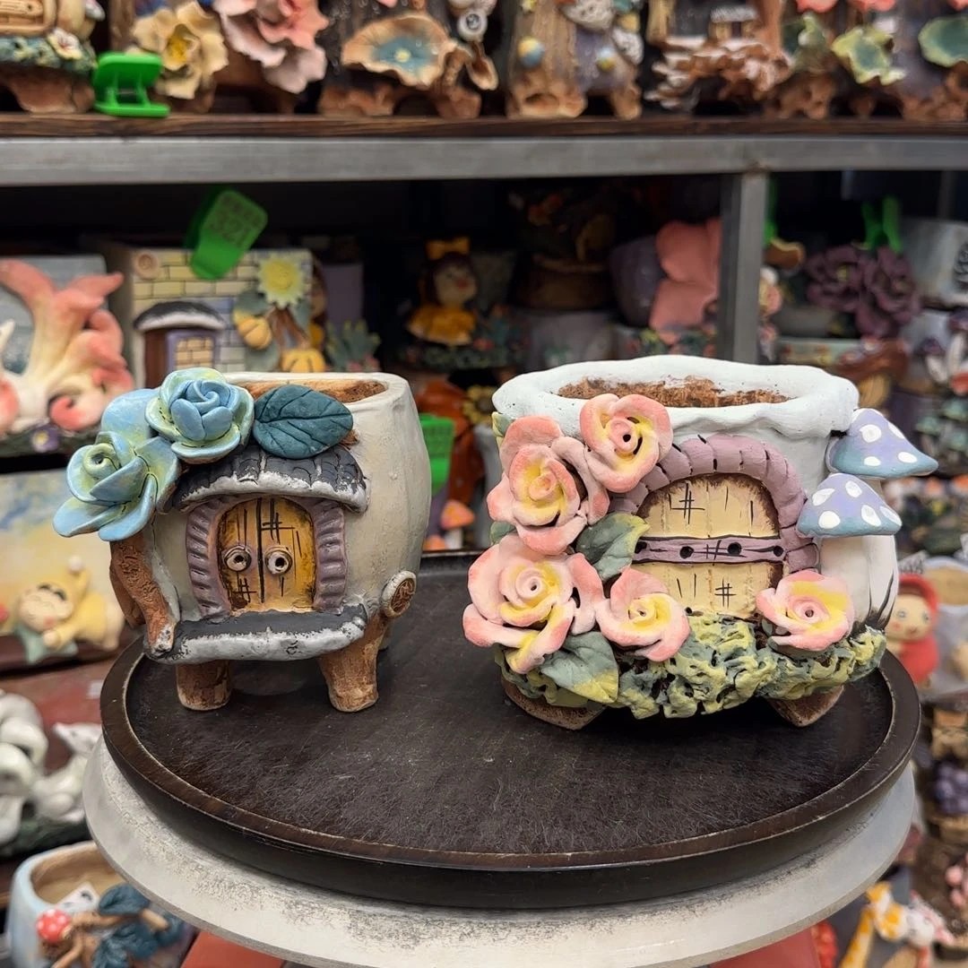 【闪购商品】陶瓷凉**…粗陶手捏