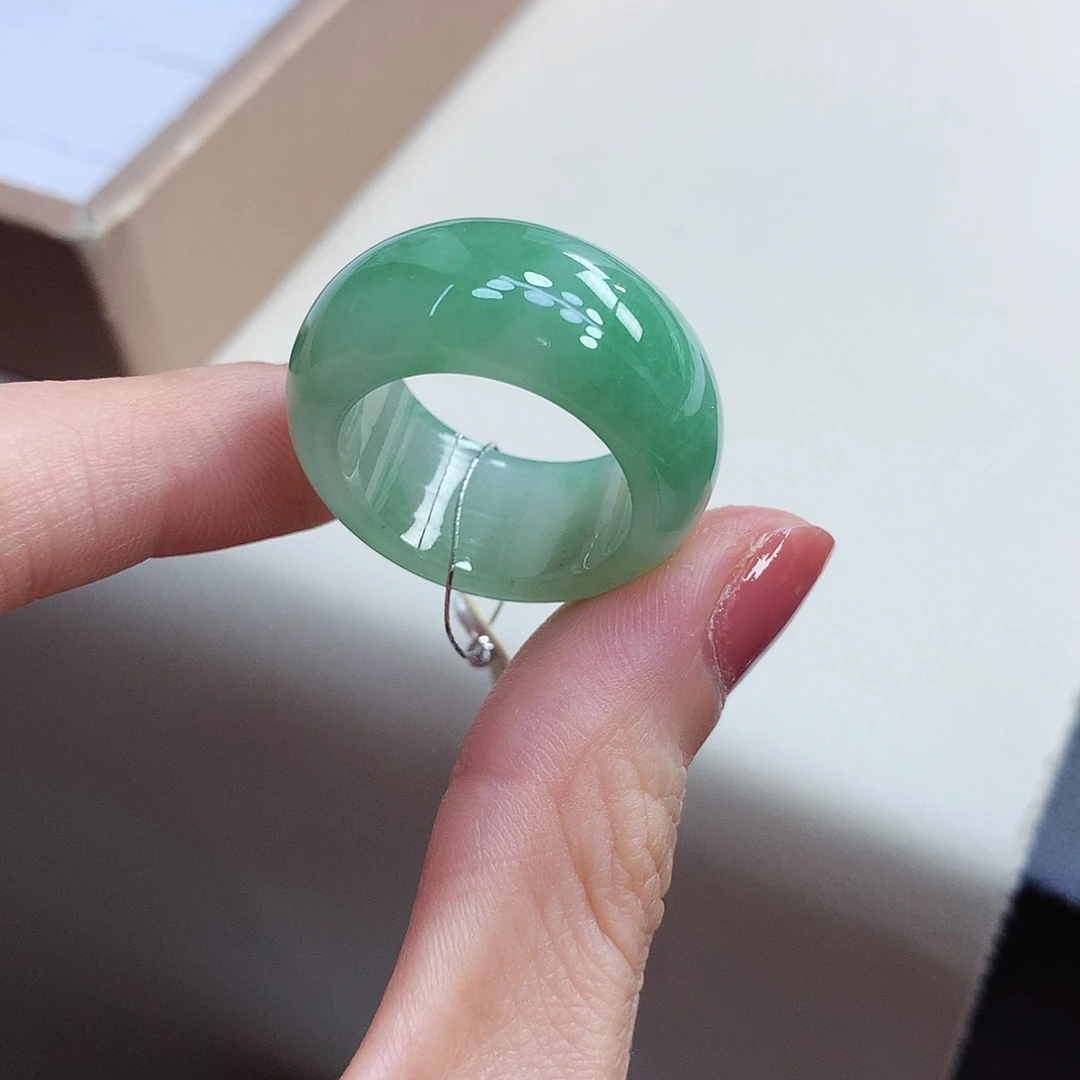 翡翠戒指未镶嵌20号
