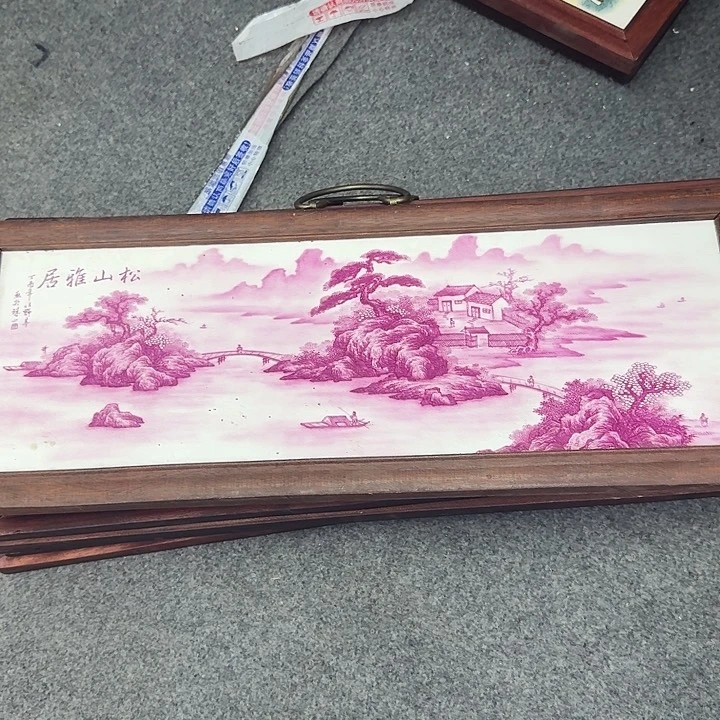 摆件瓷板画瓷板画