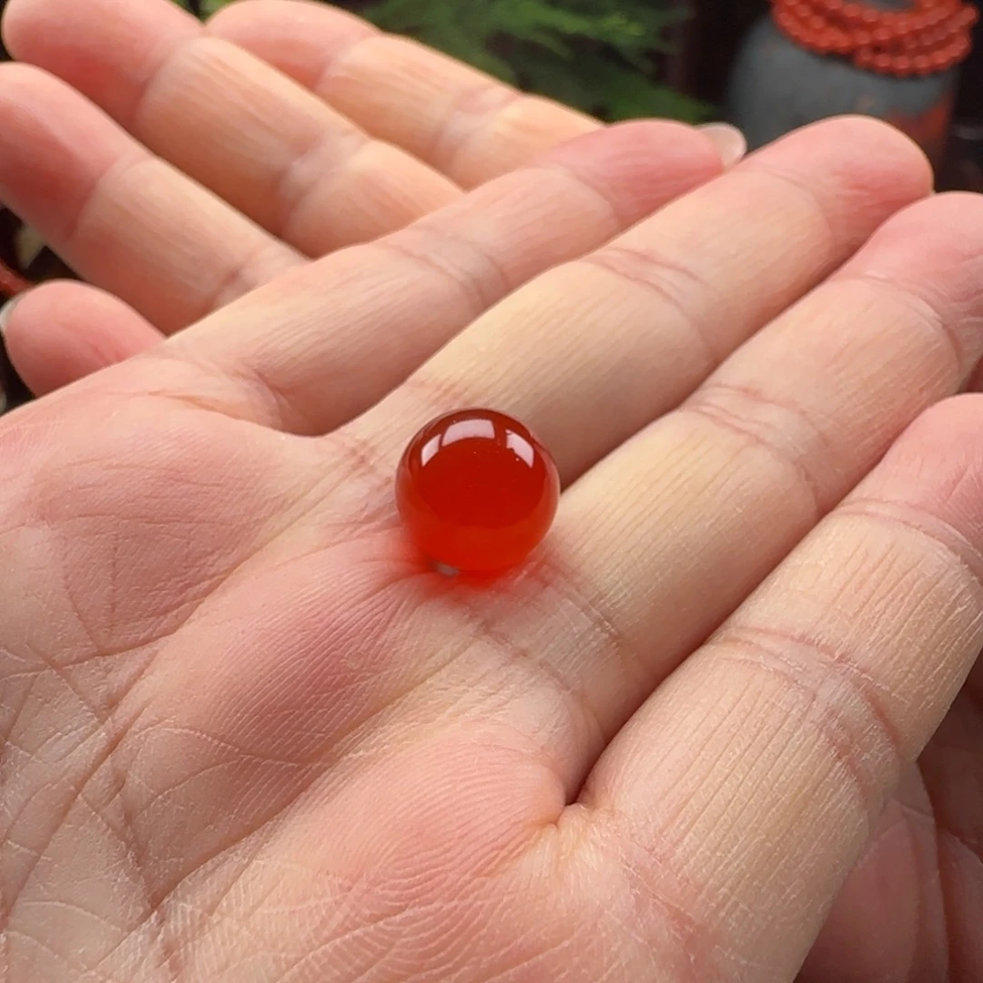 沐***阳南红玛瑙戒面未镶嵌