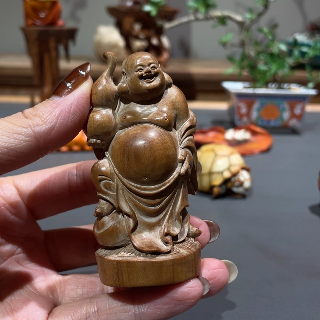 蓝***云木质老山檀香工艺品摆件