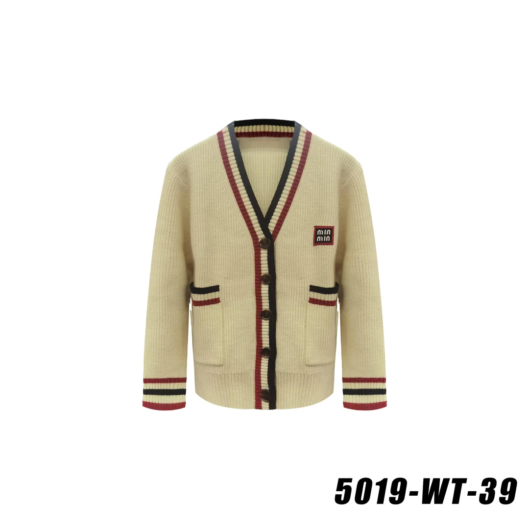 【66专属·113】休闲春夏潮牌设计师款潮牌女装毛针织衫#5019-WT-39