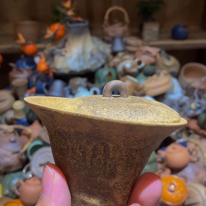 柴烧老岩泥高端茶器