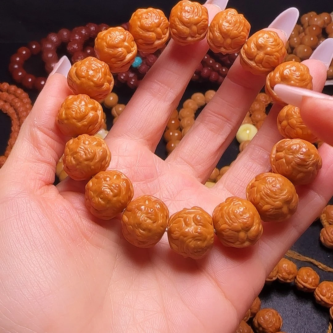 吊坠猴头核桃17➕金蝉手串