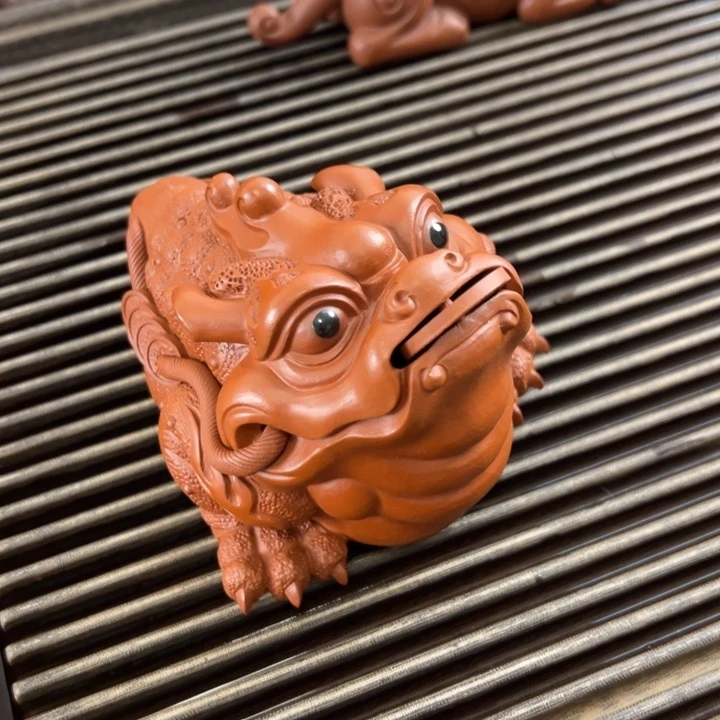 紫砂茶宠紫砂金蟾