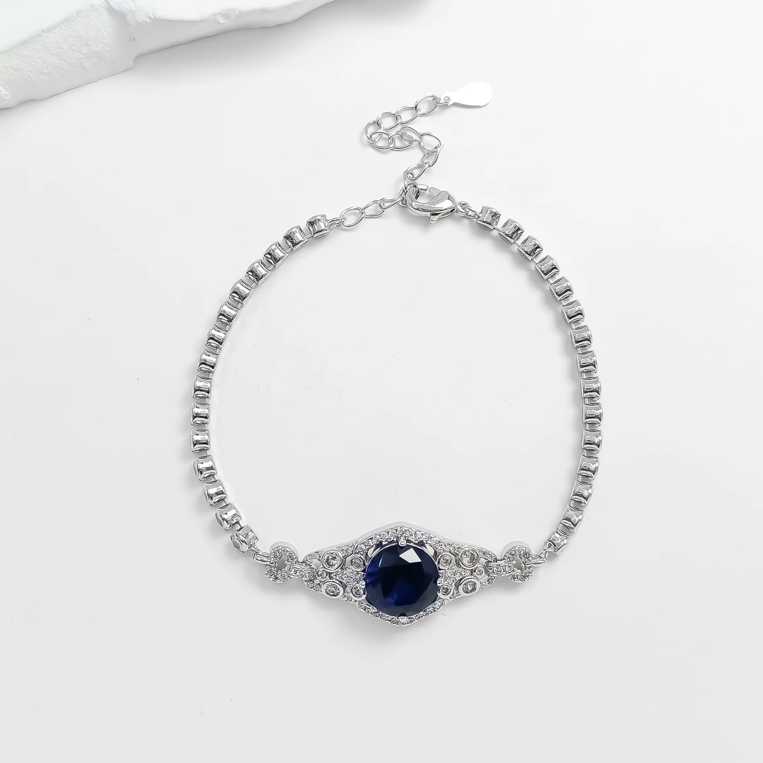 铜合金合成锆石手链 FXLM-54263 手链优雅气质欧美百搭时尚欧美