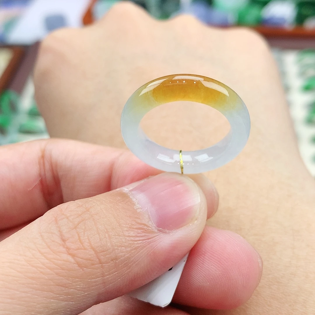 未镶嵌戒指翡翠12号