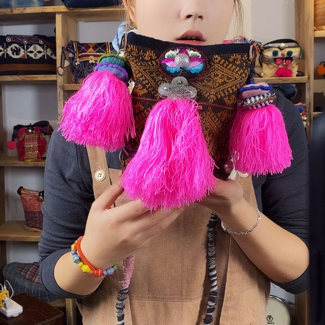 织绣手工制作包包