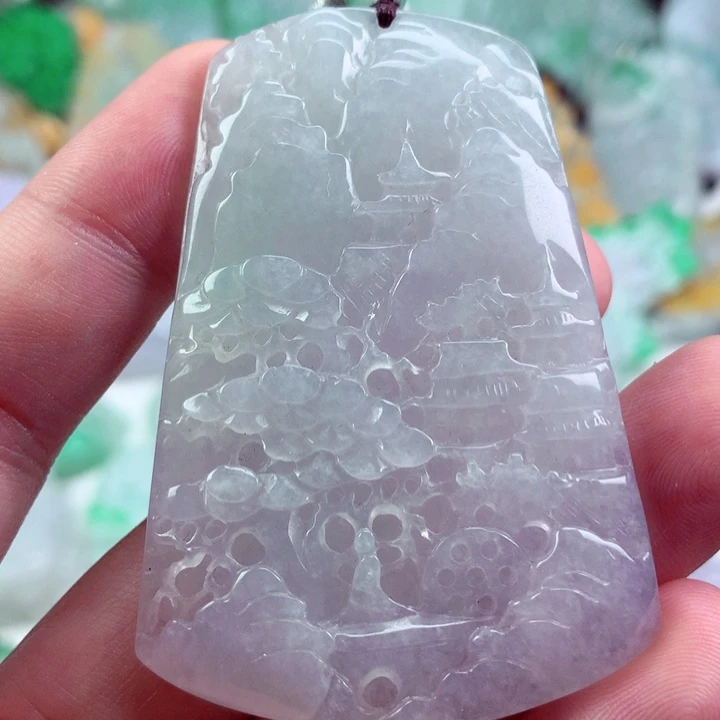 吊坠(不含链)未镶嵌翡翠