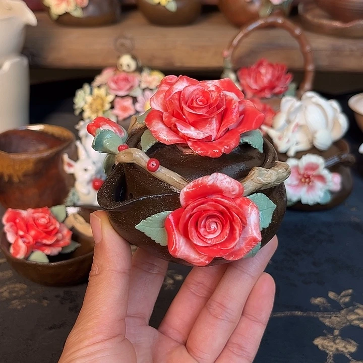 千玺造物岩泥玫瑰套组