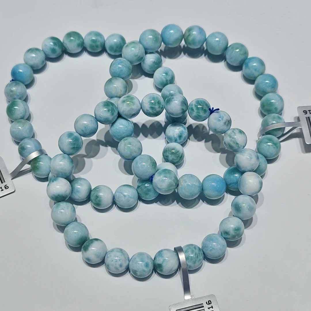 【书记甄选】天然海纹石单圈手链 多样性发一件 约8mm XL3764