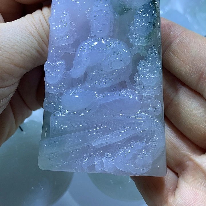 翡翠未镶嵌颈饰天然翡翠A货吊坠