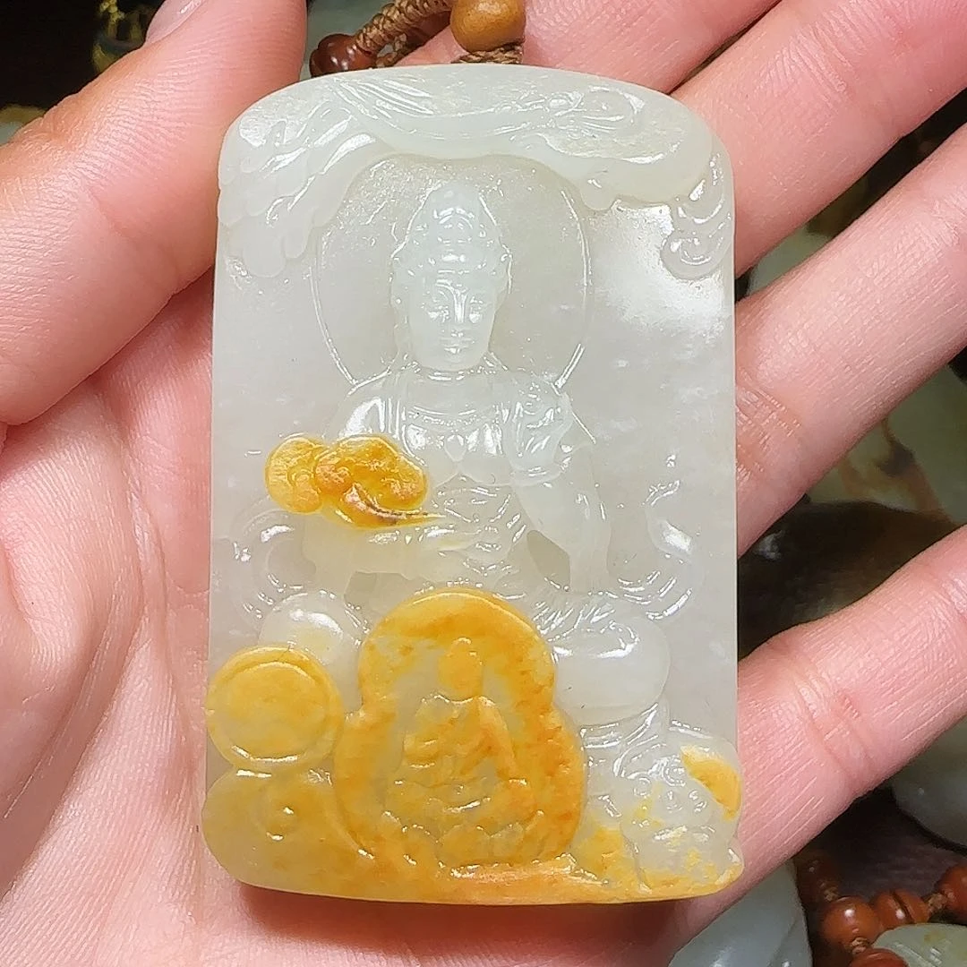 和田玉挂件未镶嵌