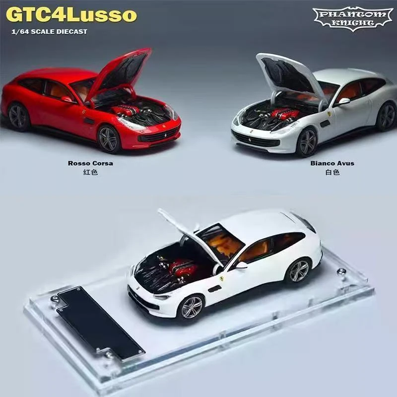 Phantom Knight  1:64 跃马 GTC4 Lusso 仿真合金汽车模型收藏316