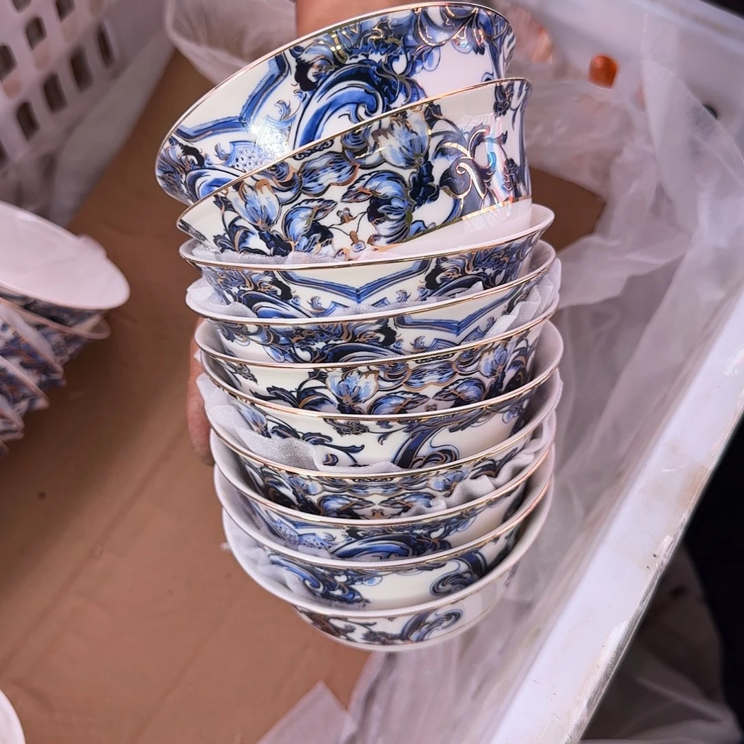 阳***烂瓷片骨瓷陶瓷餐具工厂批发