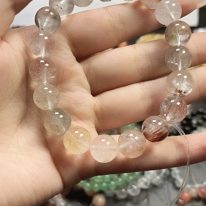 未镶嵌手链水晶兔毛