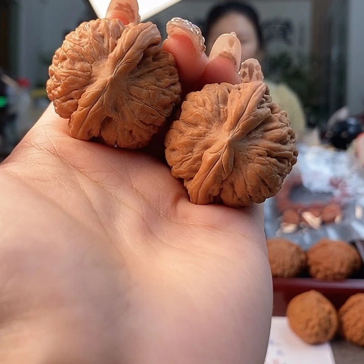 把件文玩核桃莲花