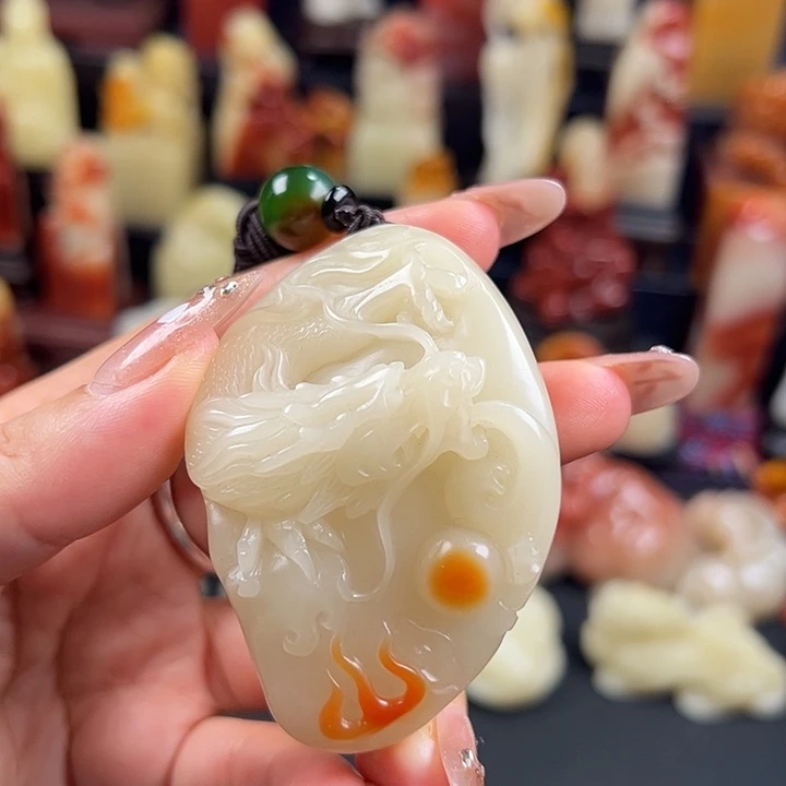 寿山石结晶汶洋石