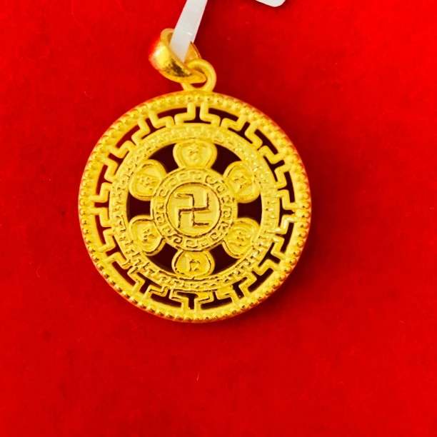 【木木专享】足金999饰品 八宝罗盘 GP 4.95