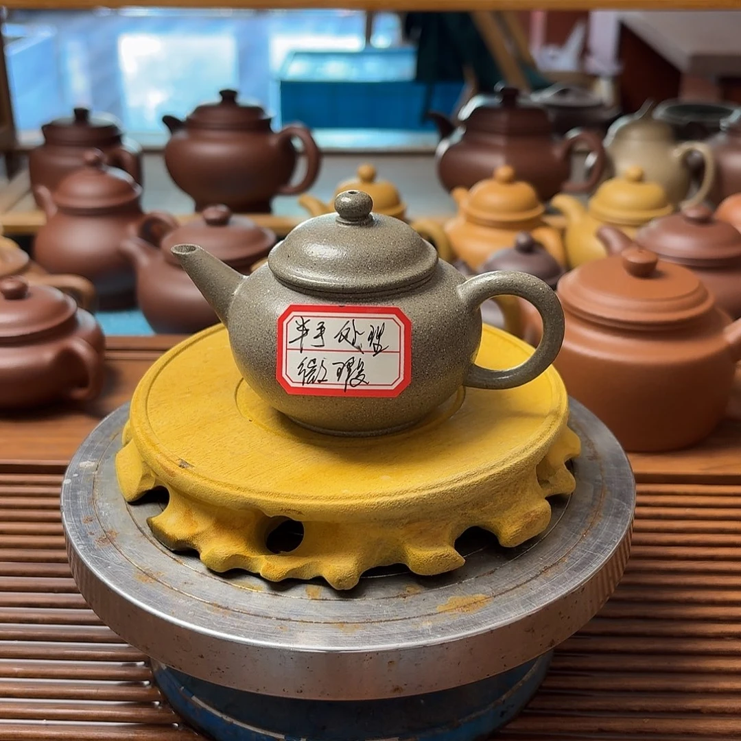 茶壶紫砂半手工制作