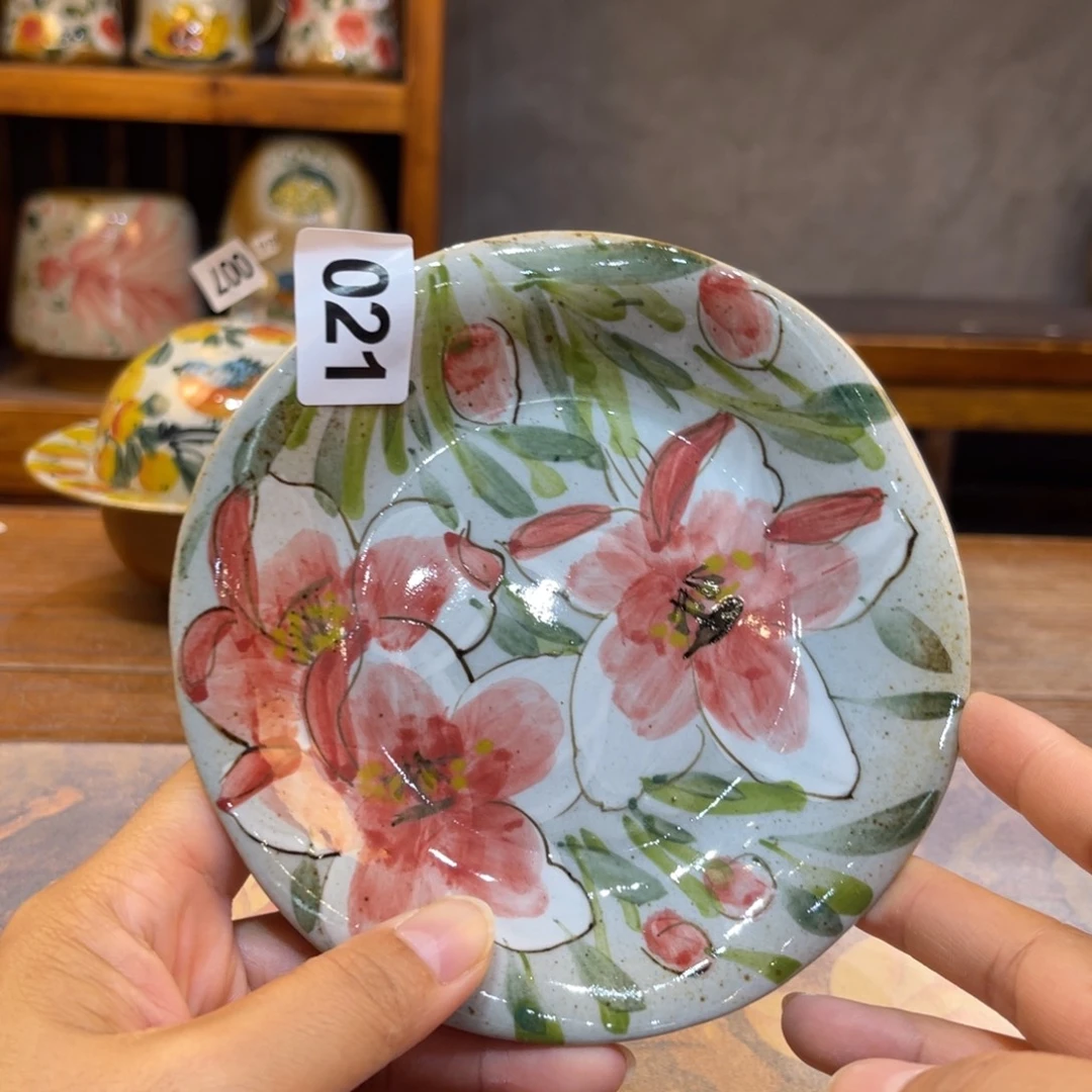 瓷片景德镇手工手绘