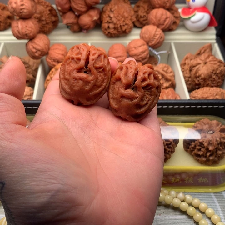 吊坠文玩核桃36尺寸全品鬼脸