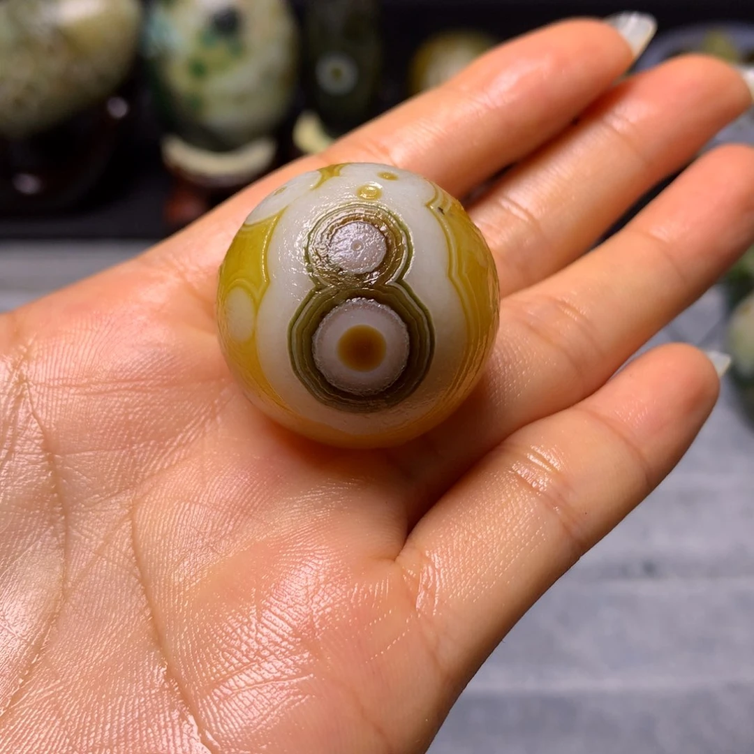 玛瑙/玉髓裸石未镶嵌晨*