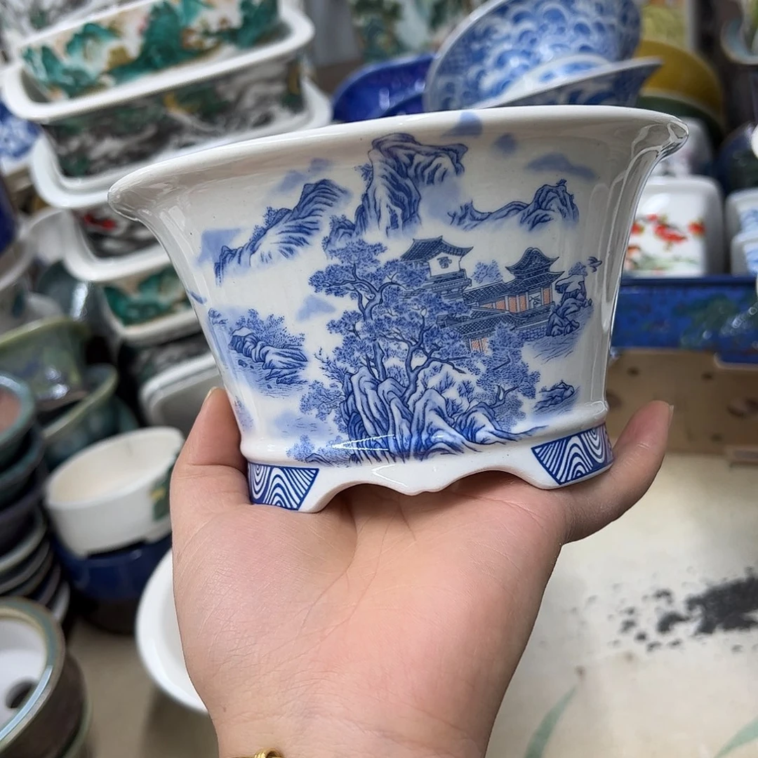 花盆紫砂729号瑕疵15/8cm