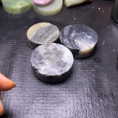 和田玉足铂镶嵌珠宝奇石用****7